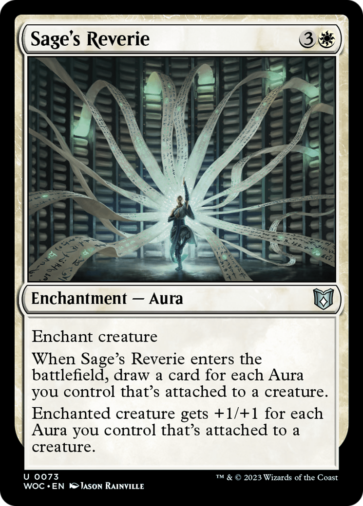 Sage's Reverie [Wilds of Eldraine Commander] | Anubis Games and Hobby