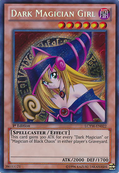 Dark Magician Girl [LCYW-EN022] Secret Rare | Anubis Games and Hobby