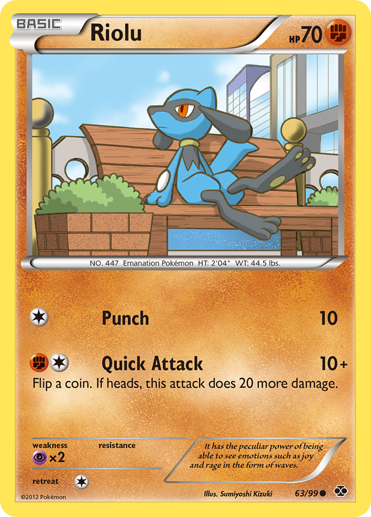 Riolu (63/99) [Black & White: Next Destinies] | Anubis Games and Hobby