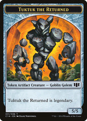 Daretti, Scrap Savant Emblem // Tuktuk the Returned Double-Sided Token [Commander 2014 Tokens] | Anubis Games and Hobby