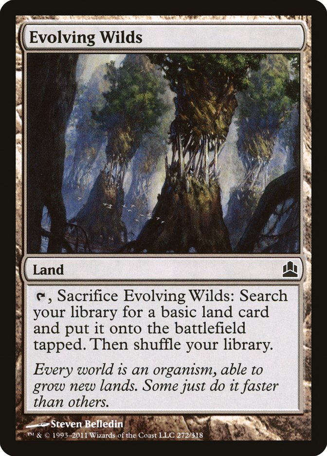 Evolving Wilds [Commander 2011] | Anubis Games and Hobby