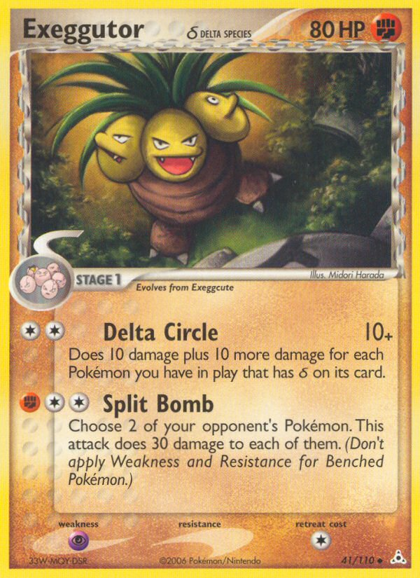 Exeggutor (41/110) (Delta Species) [EX: Holon Phantoms] | Anubis Games and Hobby