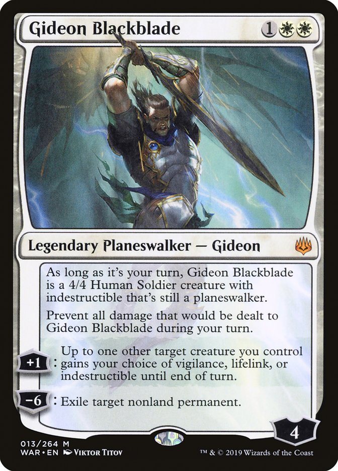Gideon Blackblade [War of the Spark] | Anubis Games and Hobby