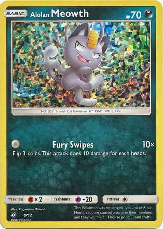 Alolan Meowth (8/12) [McDonald's Promos: 2017 Collection] | Anubis Games and Hobby