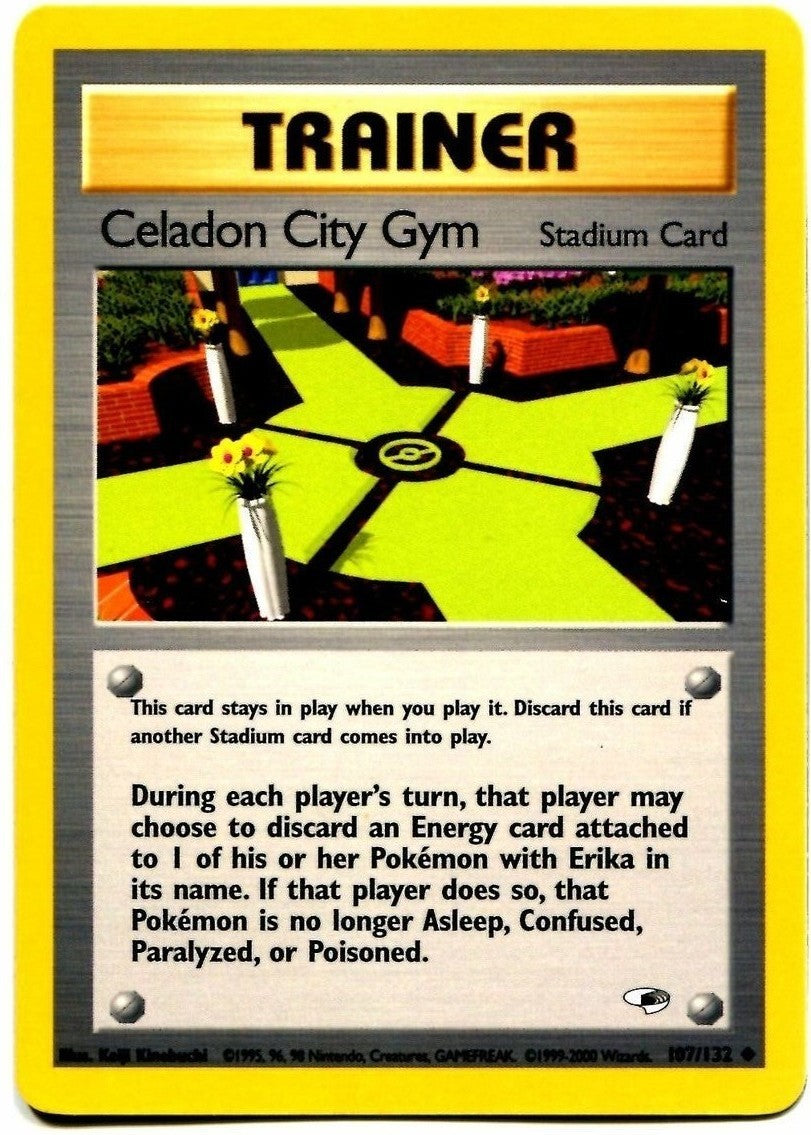 Celadon City Gym (107/132) [Gym Heroes Unlimited] | Anubis Games and Hobby