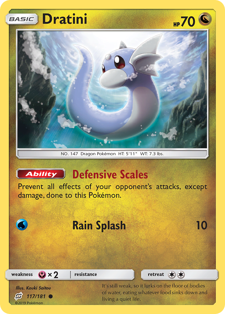 Dratini (117/181) [Sun & Moon: Team Up] | Anubis Games and Hobby