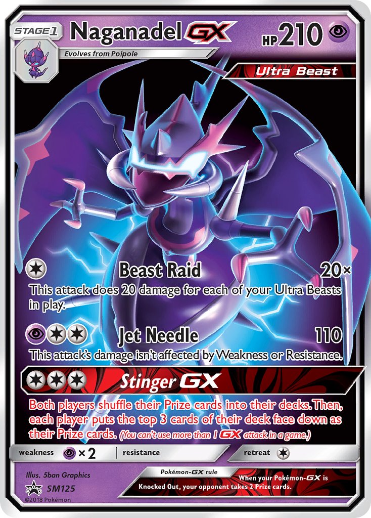 Naganadel GX (SM125) [Sun & Moon: Black Star Promos] | Anubis Games and Hobby