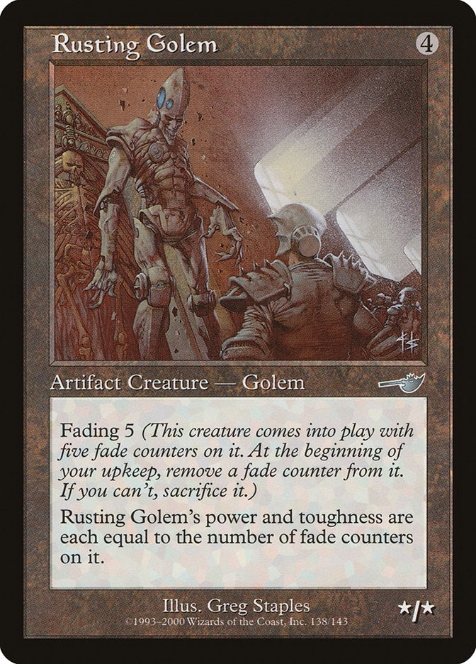 Rusting Golem [Nemesis] | Anubis Games and Hobby