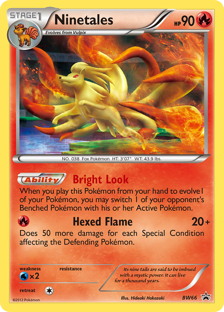 Ninetales (BW66) [Black & White: Black Star Promos] | Anubis Games and Hobby