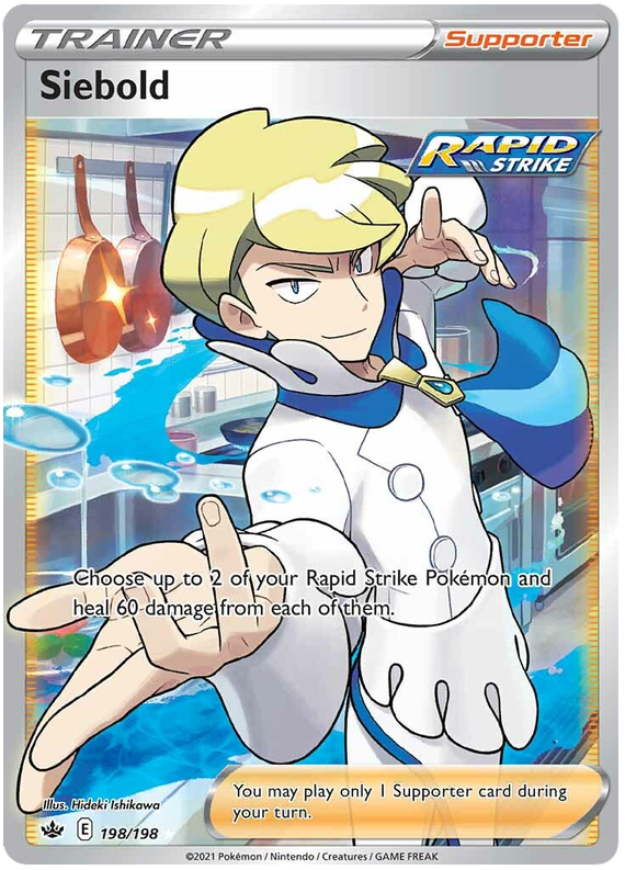 Siebold (198/198) [Sword & Shield: Chilling Reign] | Anubis Games and Hobby