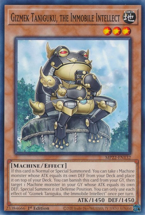 Gizmek Taniguku, the Immobile Intellect [MP22-EN132] Common | Anubis Games and Hobby