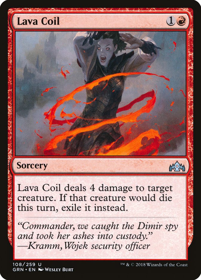 Lava Coil [Guilds of Ravnica] | Anubis Games and Hobby