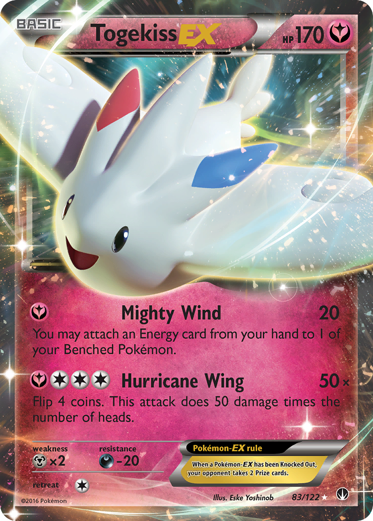 Togekiss EX (83/122) [XY: BREAKpoint] | Anubis Games and Hobby