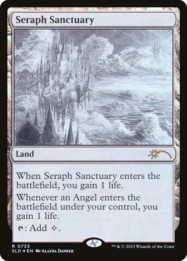Seraph Sanctuary (Sketch) [Secret Lair Drop Promos] | Anubis Games and Hobby