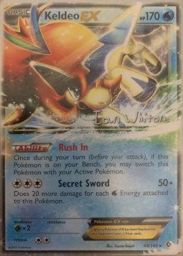 Keldeo EX (49/149) (American Gothic - Ian Whiton) [World Championships 2013] | Anubis Games and Hobby