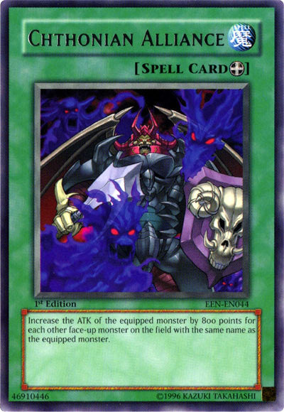 Chthonian Alliance [EEN-EN044] Rare | Anubis Games and Hobby