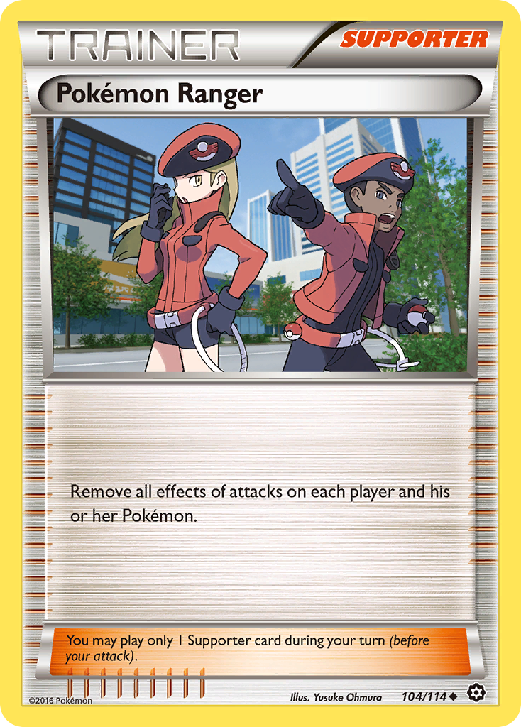 Pokemon Ranger (104/114) [XY: Steam Siege] | Anubis Games and Hobby