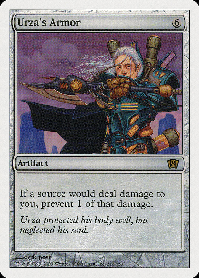 Urza's Armor [Eighth Edition] | Anubis Games and Hobby