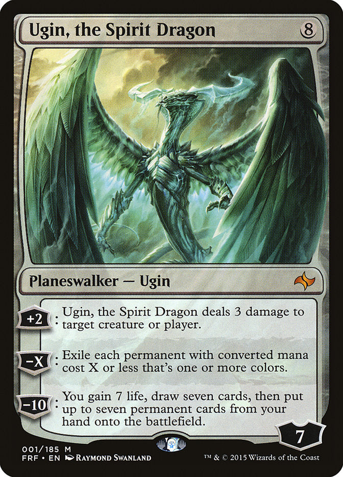 Ugin, the Spirit Dragon [Fate Reforged] | Anubis Games and Hobby