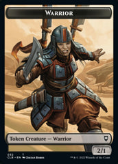 Warrior // Inkling Double-Sided Token [Commander Legends: Battle for Baldur's Gate Tokens] | Anubis Games and Hobby