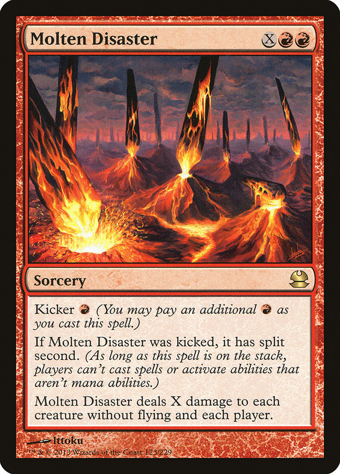 Molten Disaster [Modern Masters] | Anubis Games and Hobby