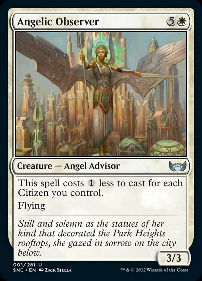 Angelic Observer [Streets of New Capenna] | Anubis Games and Hobby