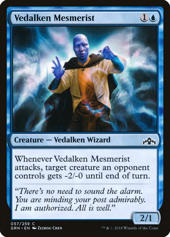 Vedalken Mesmerist [Guilds of Ravnica] | Anubis Games and Hobby