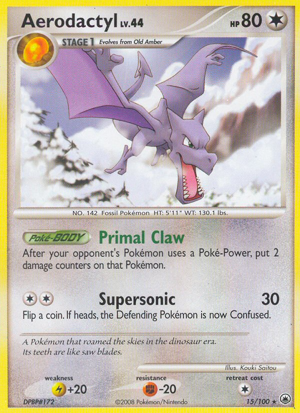 Aerodactyl (15/100) [Diamond & Pearl: Majestic Dawn] | Anubis Games and Hobby