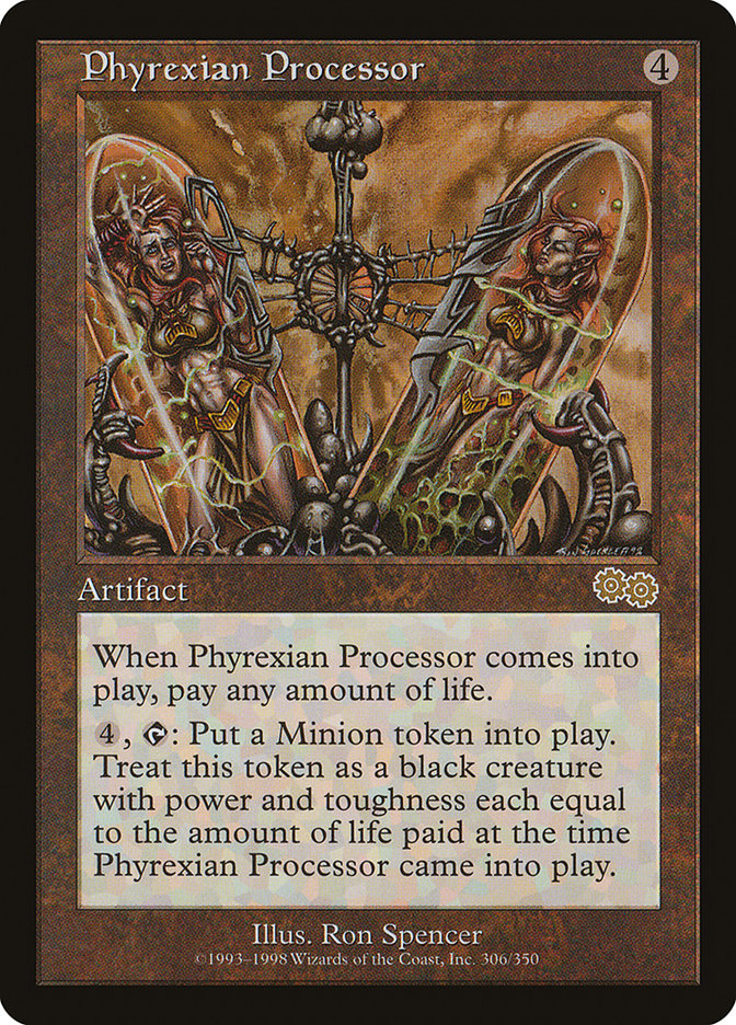 Phyrexian Processor [Urza's Saga] | Anubis Games and Hobby