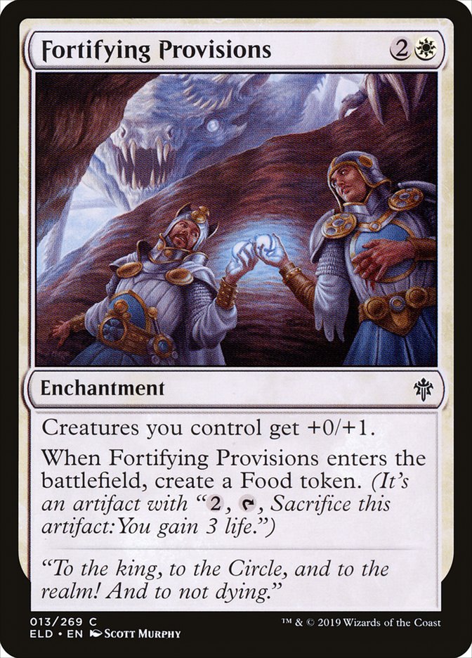 Fortifying Provisions [Throne of Eldraine] | Anubis Games and Hobby