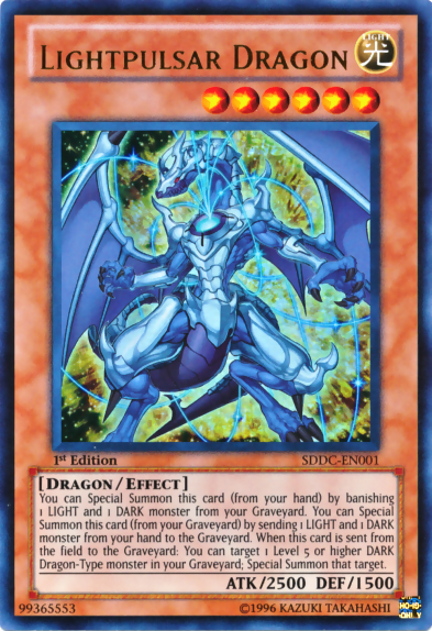 Lightpulsar Dragon [SDDC-EN001] Ultra Rare | Anubis Games and Hobby