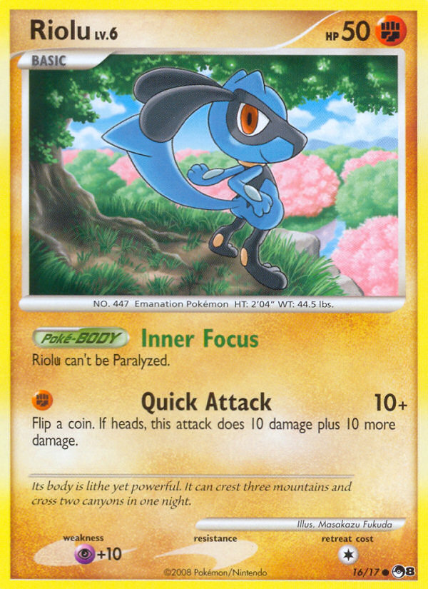 Riolu (16/17) [POP Series 8] | Anubis Games and Hobby