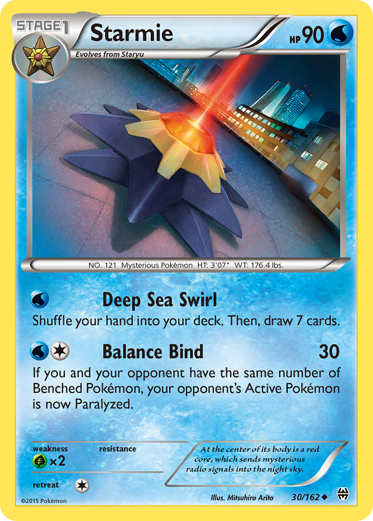 Starmie (30/162) [XY: BREAKthrough] | Anubis Games and Hobby