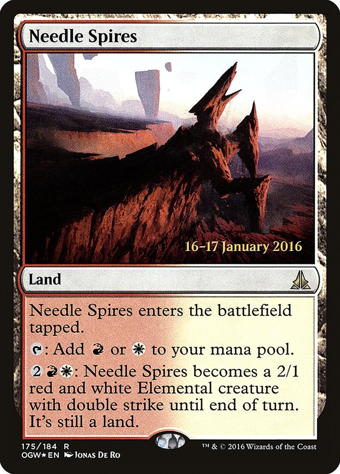 Needle Spires [Oath of the Gatewatch Prerelease Promos] | Anubis Games and Hobby