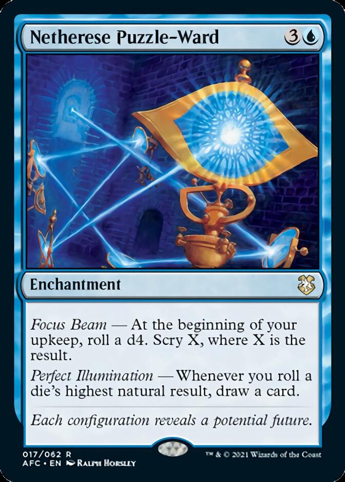 Netherese Puzzle-Ward [Dungeons & Dragons: Adventures in the Forgotten Realms Commander] | Anubis Games and Hobby