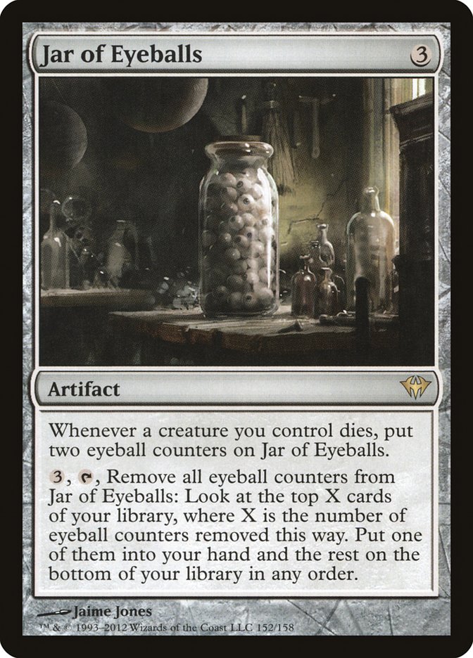 Jar of Eyeballs [Dark Ascension] | Anubis Games and Hobby