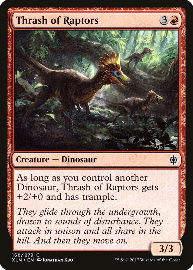 Thrash of Raptors [Ixalan] | Anubis Games and Hobby