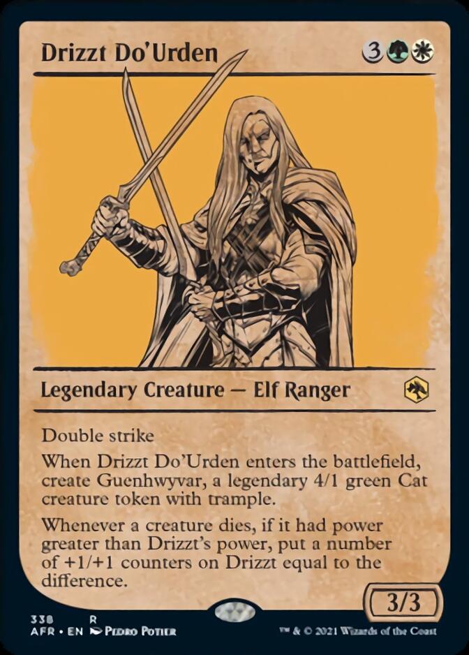 Drizzt Do'Urden (Showcase) [Dungeons & Dragons: Adventures in the Forgotten Realms] | Anubis Games and Hobby