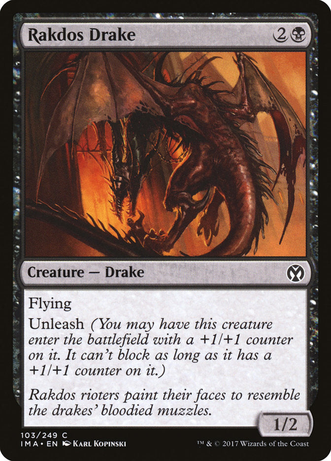 Rakdos Drake [Iconic Masters] | Anubis Games and Hobby