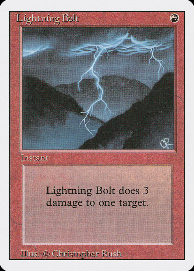 Lightning Bolt [Revised Edition] | Anubis Games and Hobby