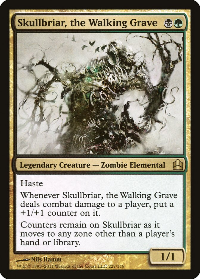 Skullbriar, the Walking Grave [Commander 2011] | Anubis Games and Hobby