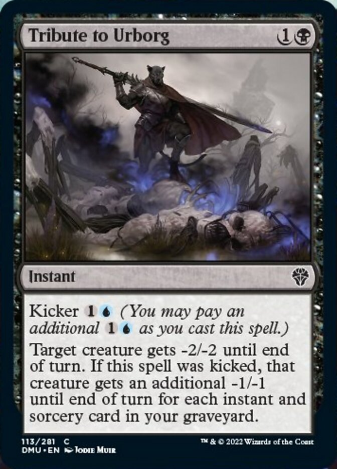 Tribute to Urborg [Dominaria United] | Anubis Games and Hobby