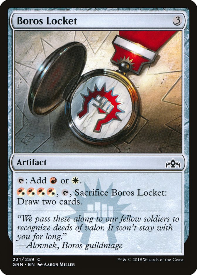 Boros Locket [Guilds of Ravnica] | Anubis Games and Hobby