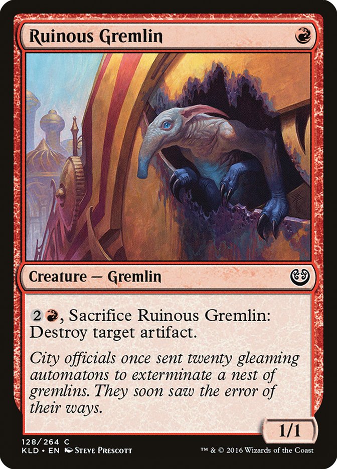 Ruinous Gremlin [Kaladesh] | Anubis Games and Hobby