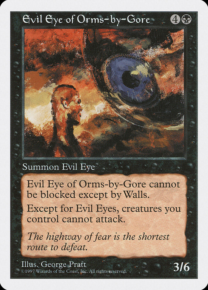 Evil Eye of Orms-by-Gore [Fifth Edition] | Anubis Games and Hobby