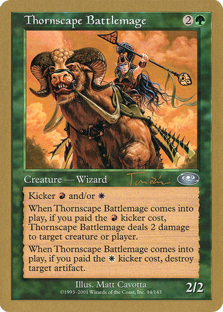 Thornscape Battlemage - 2001 Jan Tomcani (PLS) [World Championship Decks 2001] | Anubis Games and Hobby