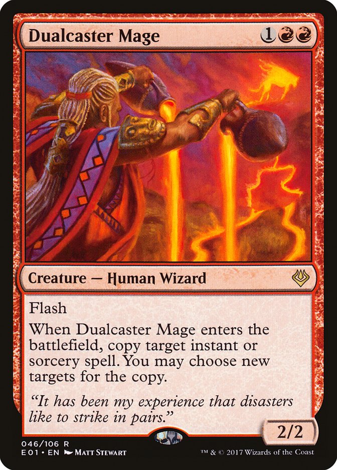 Dualcaster Mage [Archenemy: Nicol Bolas] | Anubis Games and Hobby