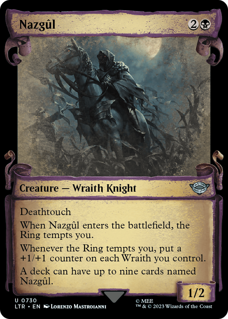 Nazgul (0730) [The Lord of the Rings: Tales of Middle-Earth Showcase Scrolls] | Anubis Games and Hobby