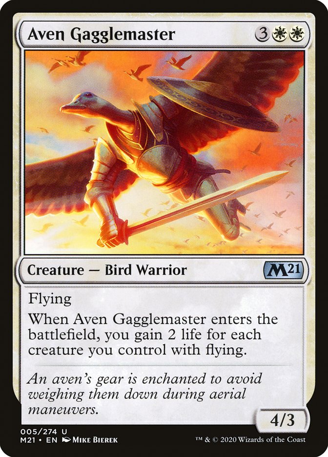 Aven Gagglemaster [Core Set 2021] | Anubis Games and Hobby