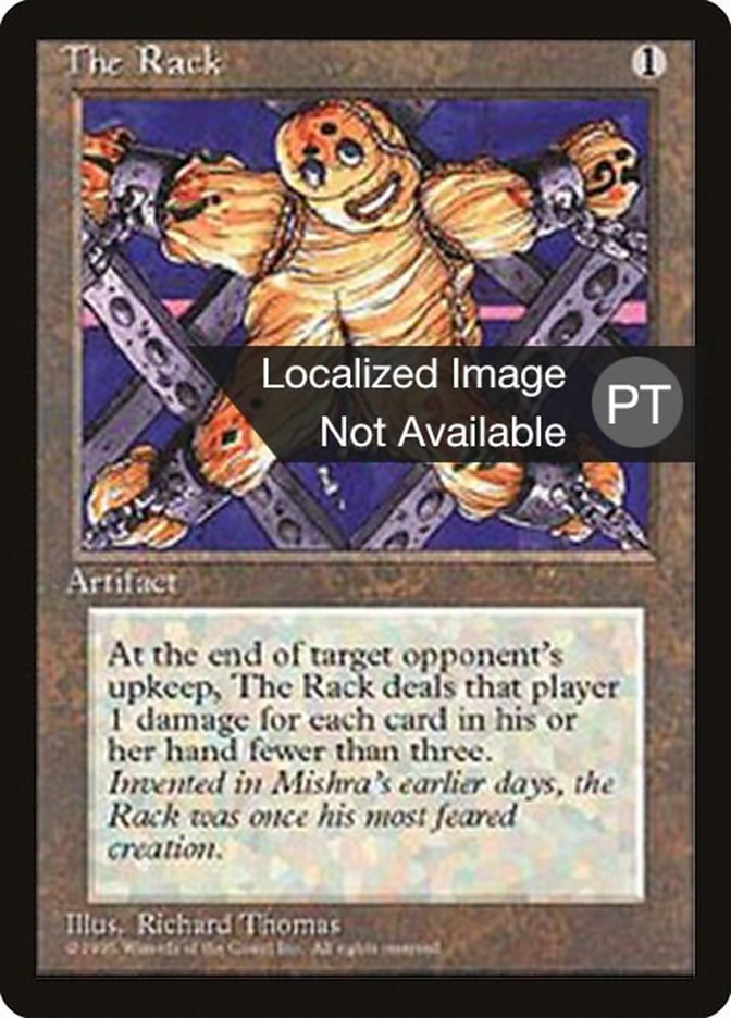 The Rack [Fourth Edition (Foreign Black Border)] | Anubis Games and Hobby